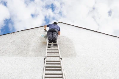 Peinture extérieure à Estrablin — façades et ravalement
